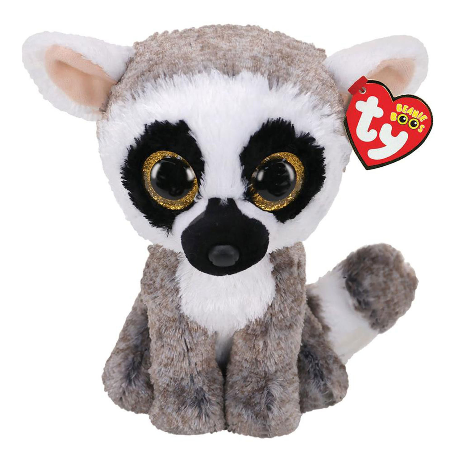 Ty Beanie Buddy Linus Lemur, 24cm