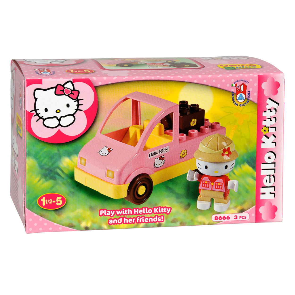 Hello Kitty Unico Miniset Auto