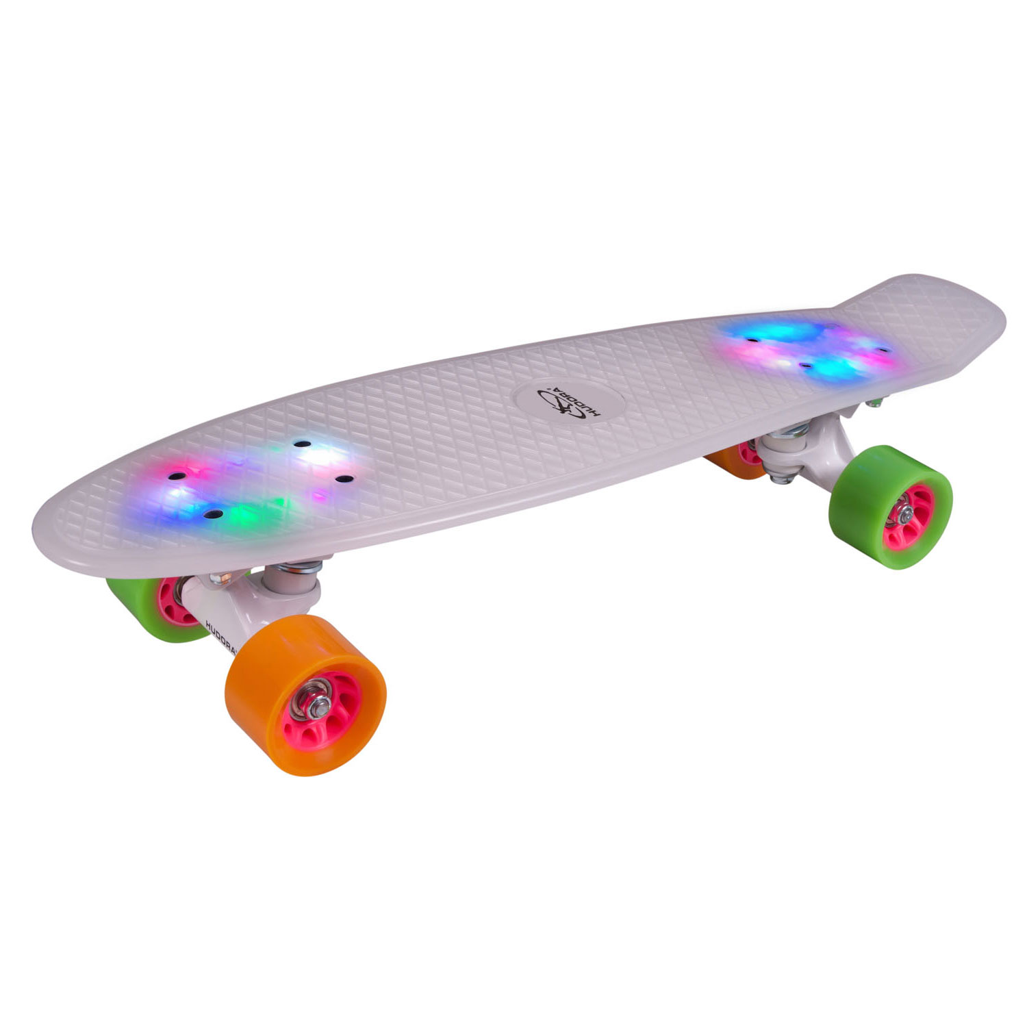 HUDORA Skateboard Retro met Licht