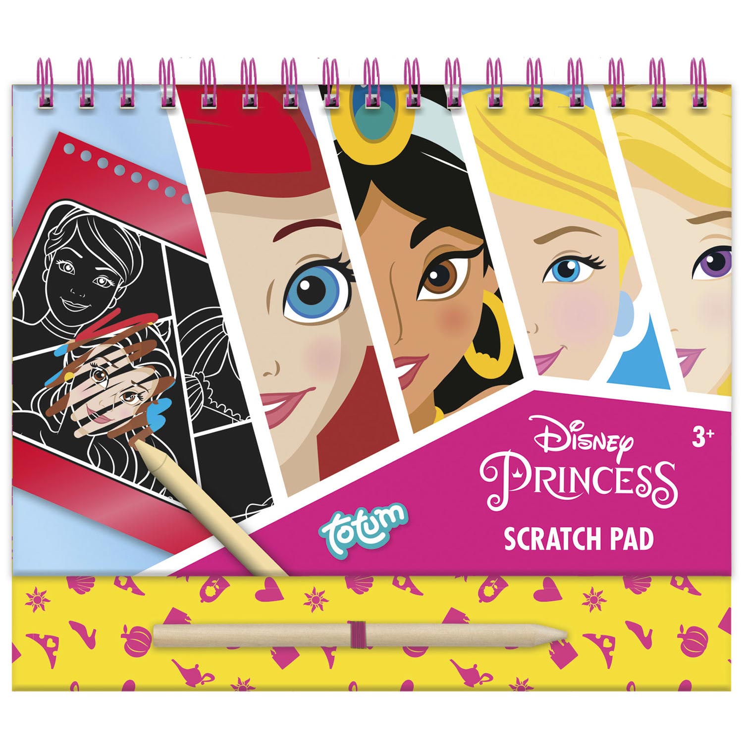 Totum Disney Prinses Scratchboek