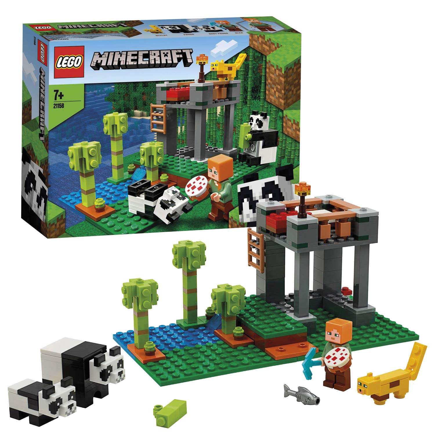 LEGO Minecraft 21158 Het Pandaverblijf