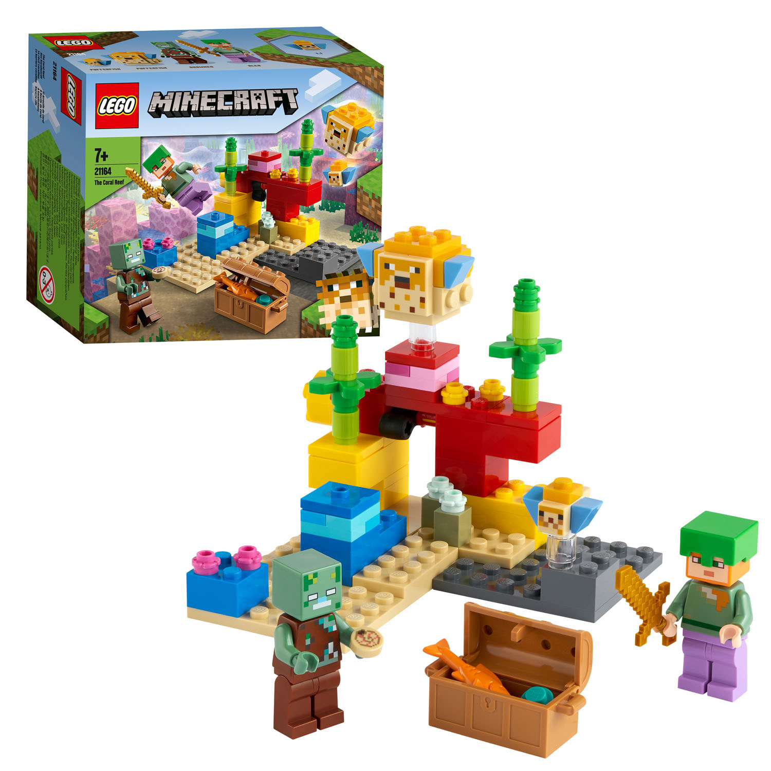 LEGO Minecraft 21164 Het Koraalrif