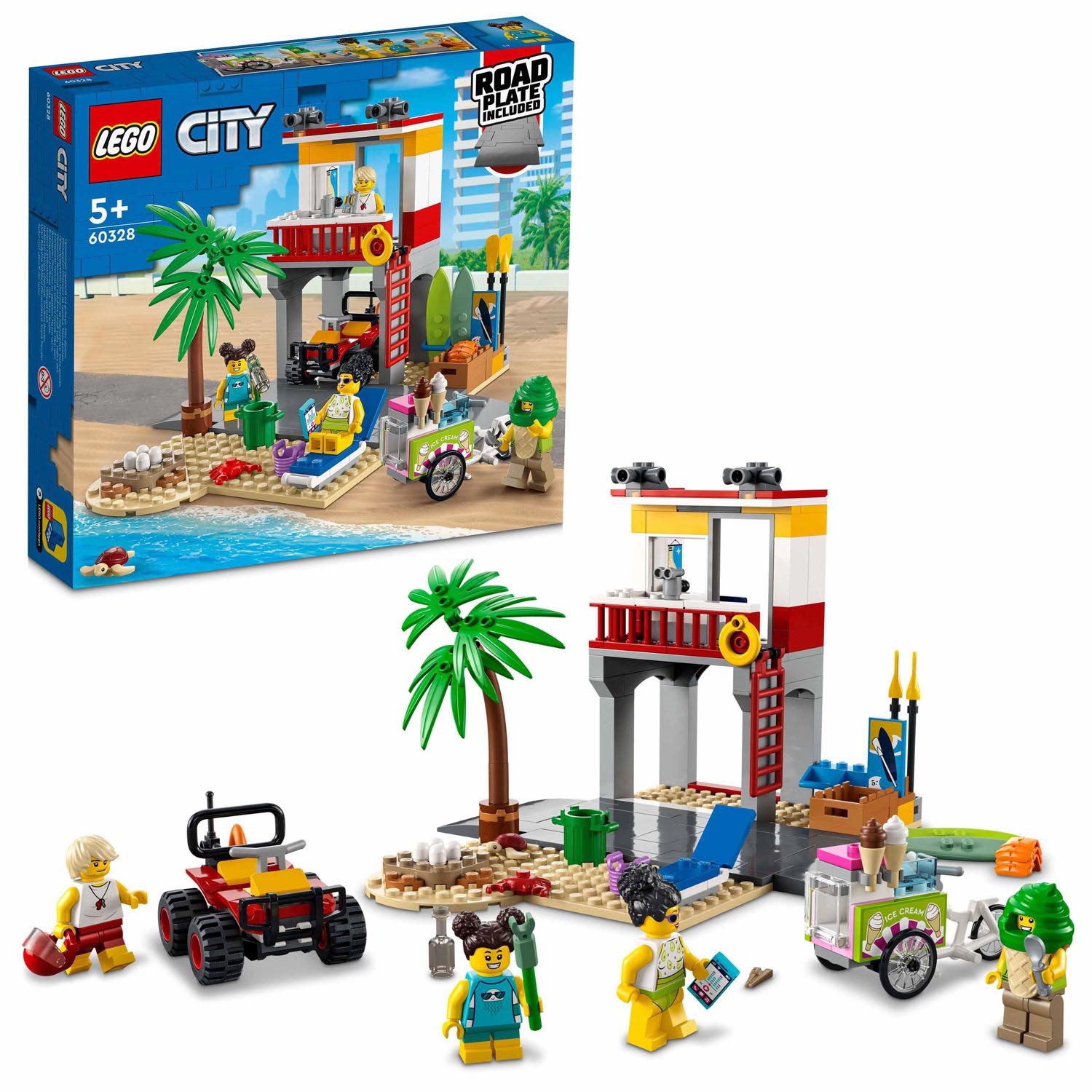 LEGO City 60328 Strandwachter Uitkijkpost