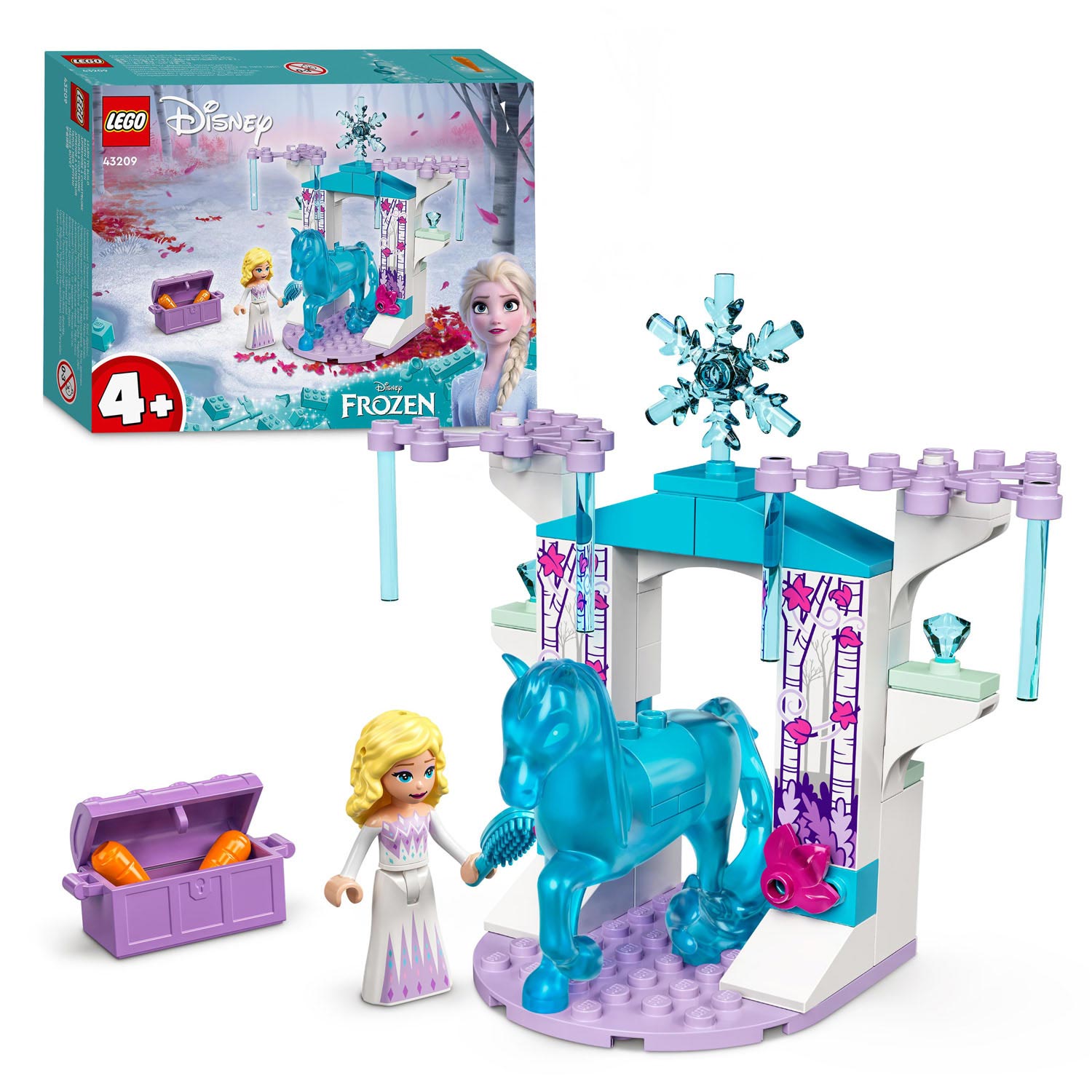 LEGO Disney Princess 43209 Elsa en de Nokk Ijsstal