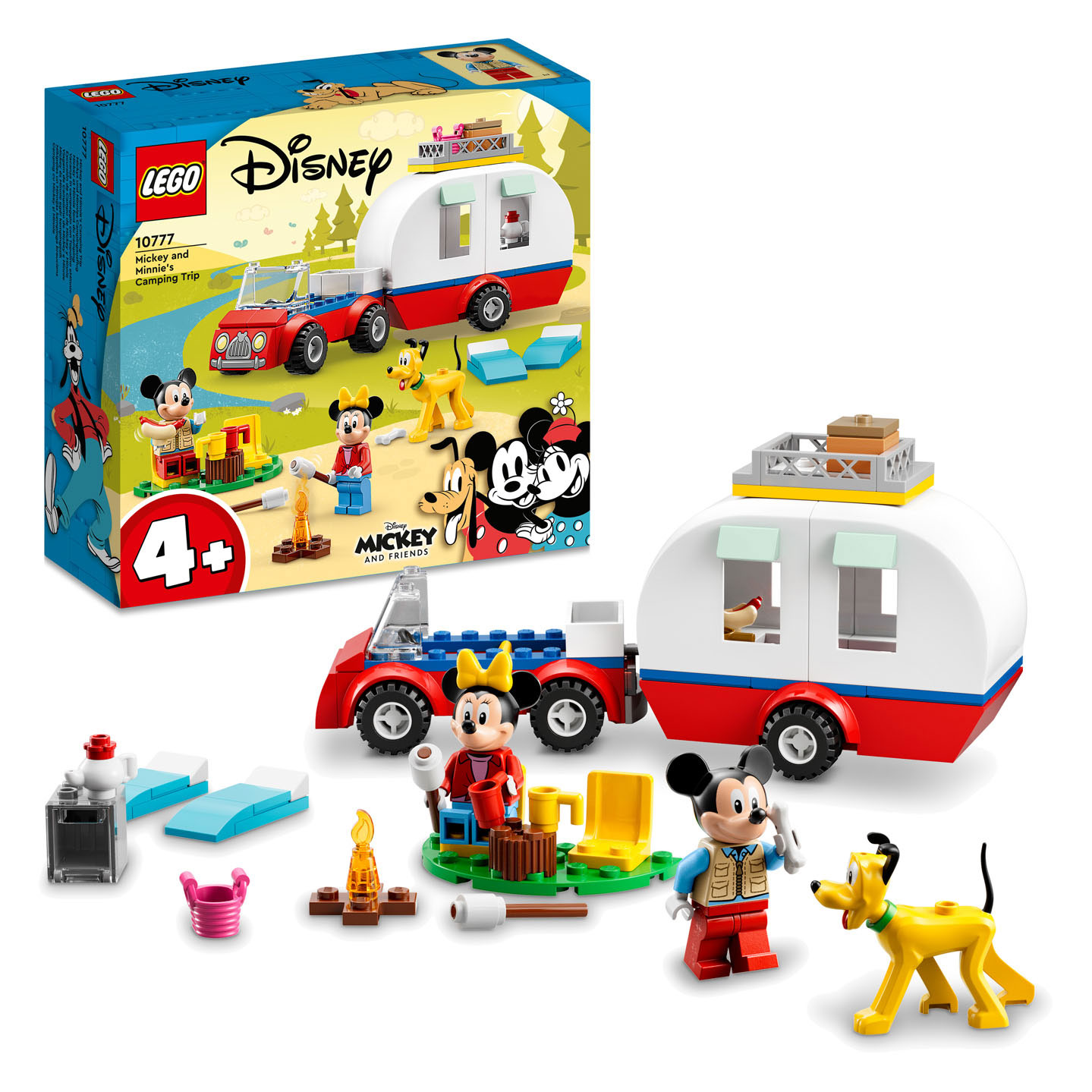 LEGO Disney 10777 Mickey Mouse en Minnie Mouse's Camping
