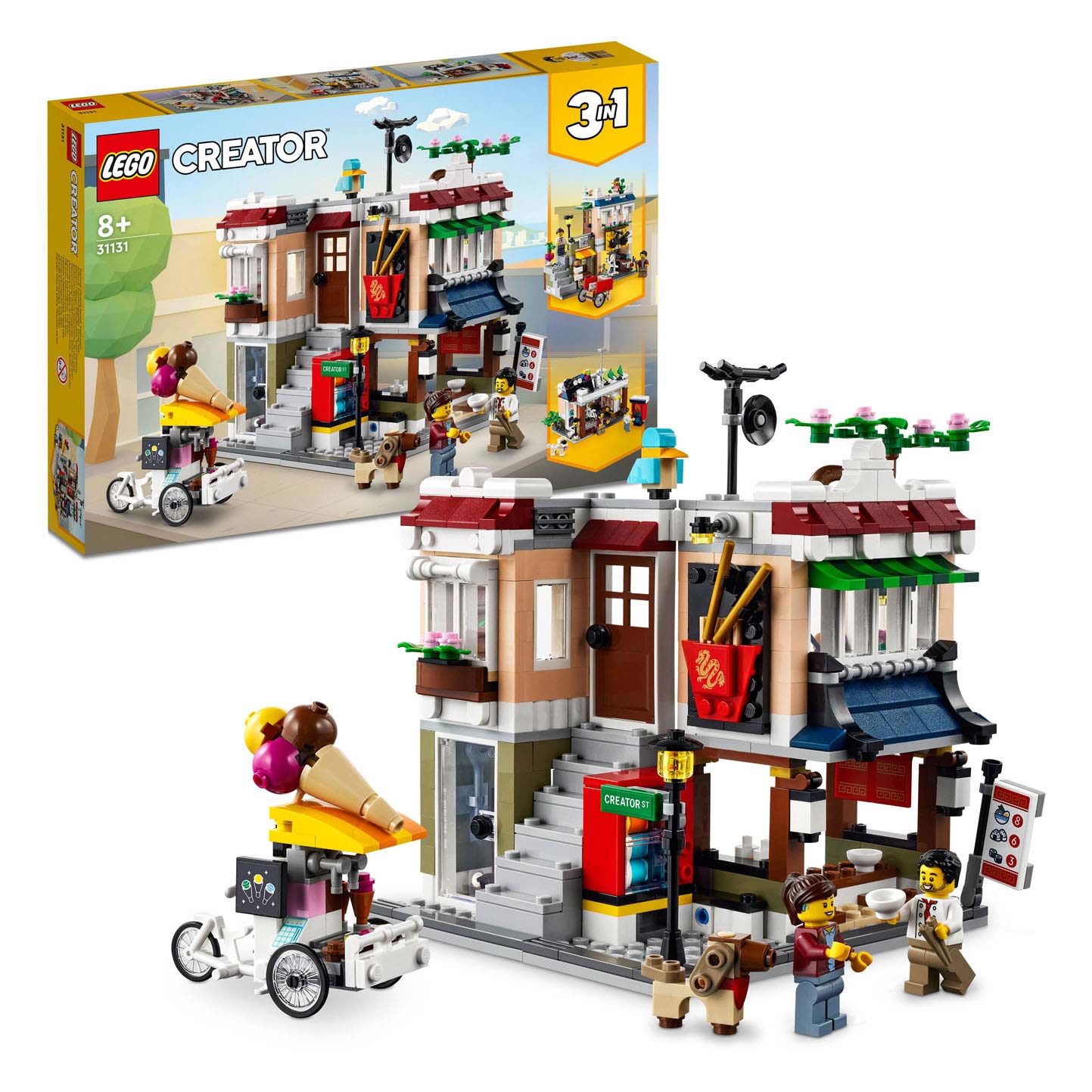 LEGO Creator 31131 Downtown Noedel Shop