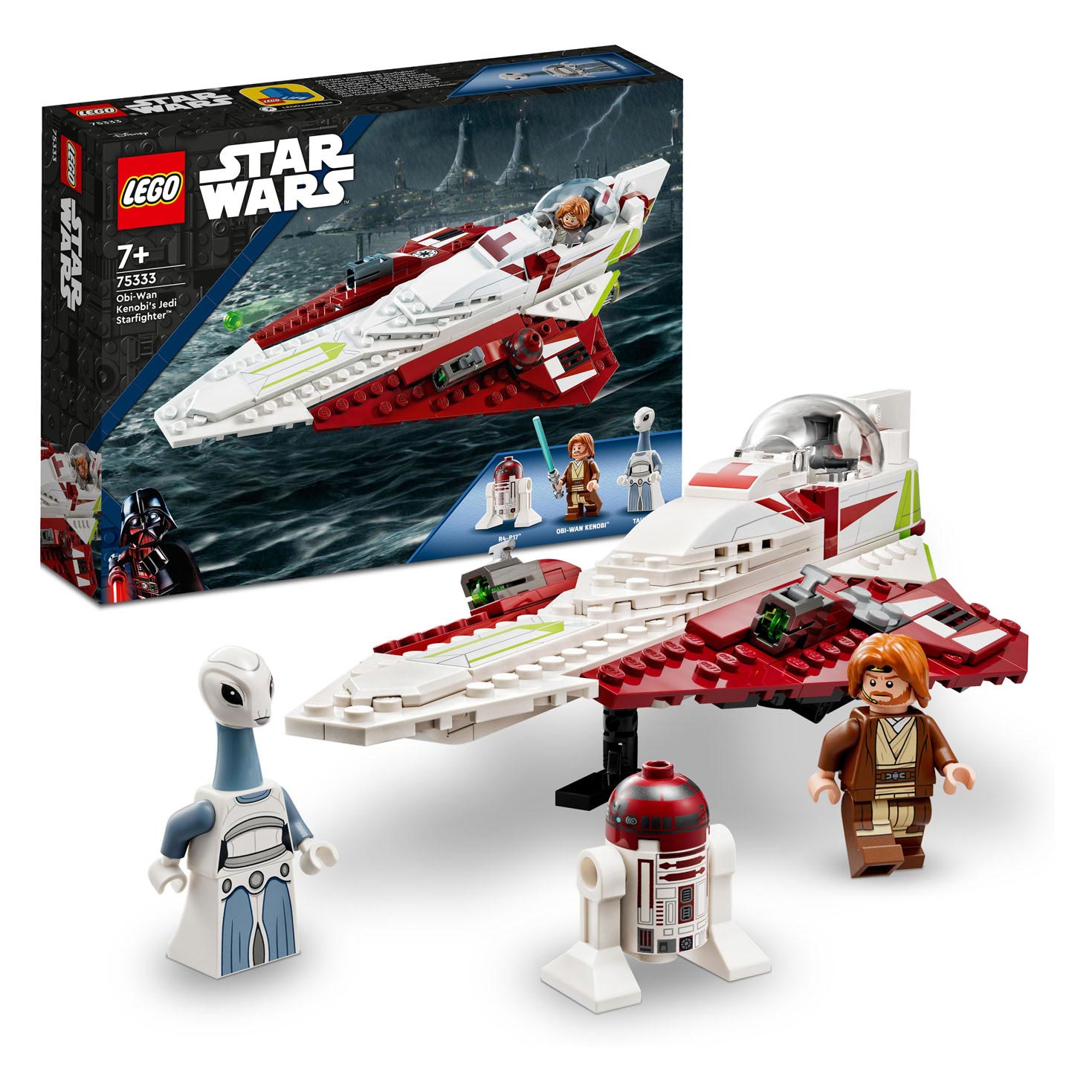 LEGO Star Wars 75333 De Jedi Starfighter Obi-Wan Kenobi