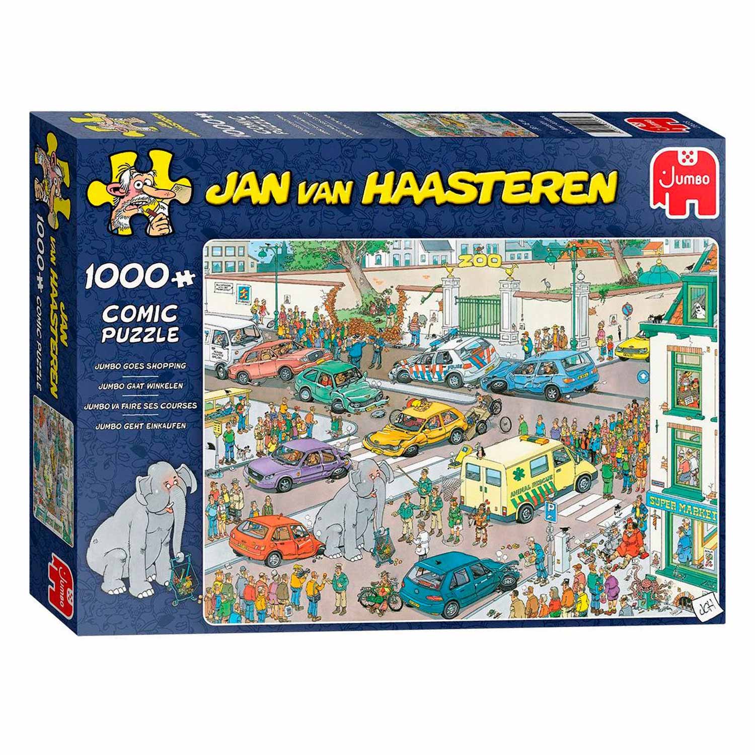 Jan van Haasteren Puzzel - Jumbo gaat Winkelen, 1000st.