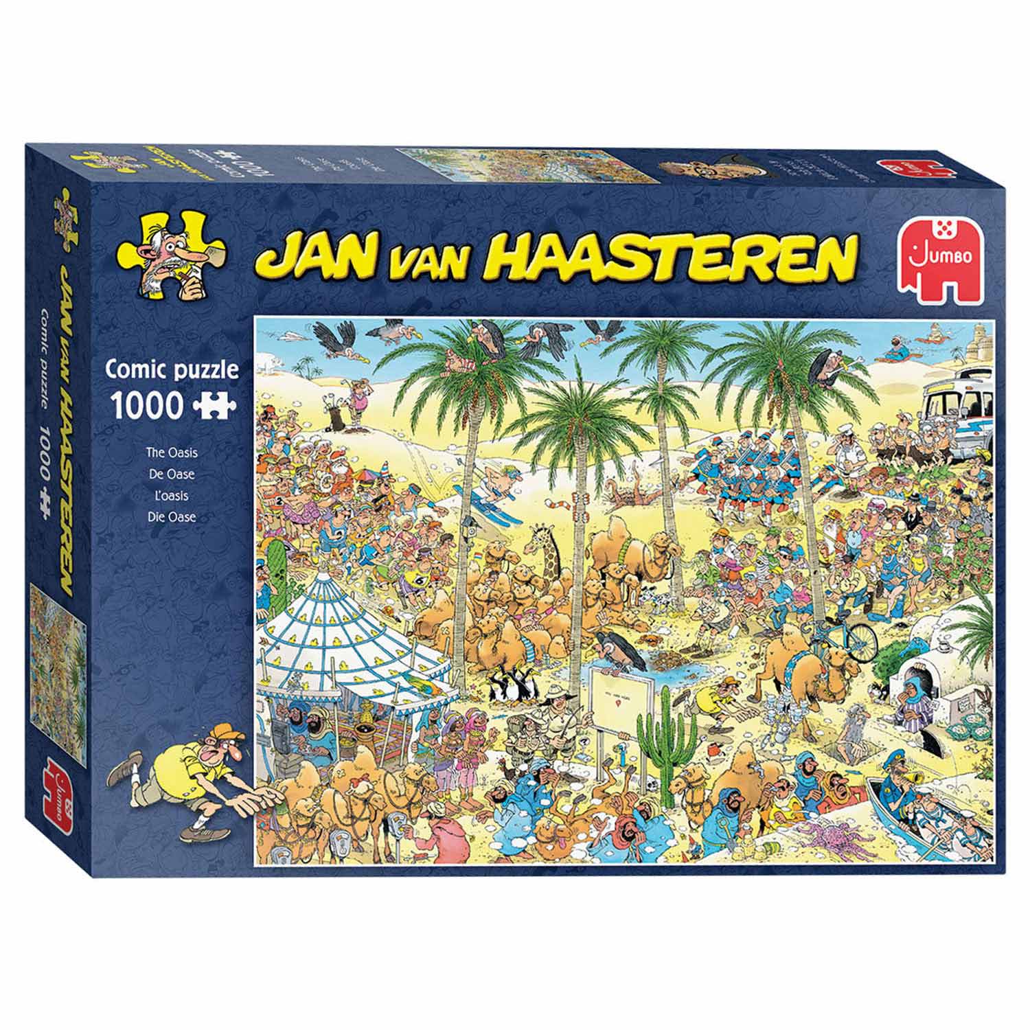Jan van Haasteren Puzzel - De Oase, 1000st.