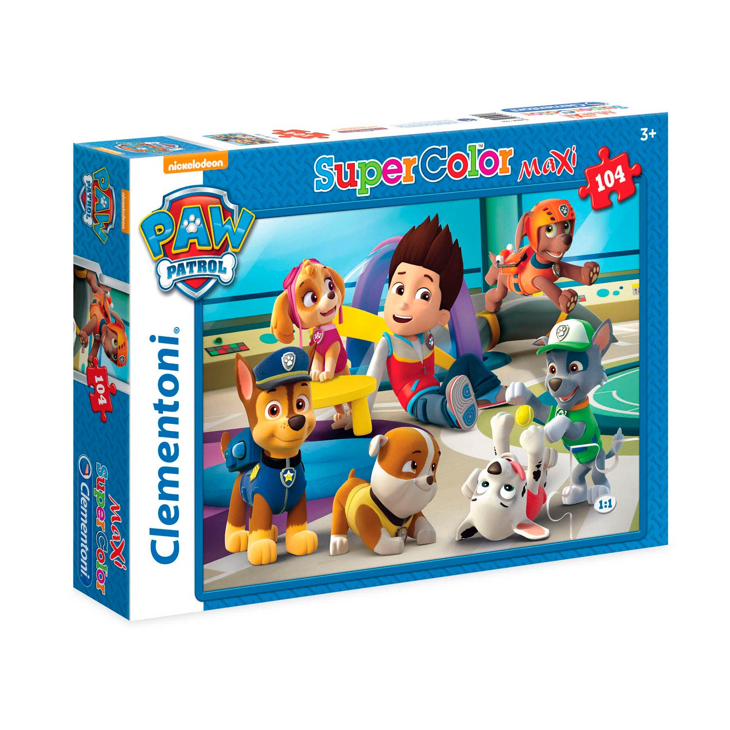 Clementoni Maxi Puzzel Paw Patrol, 104st. Clementoni Maxi Puzzel Paw Patrol, 104st.