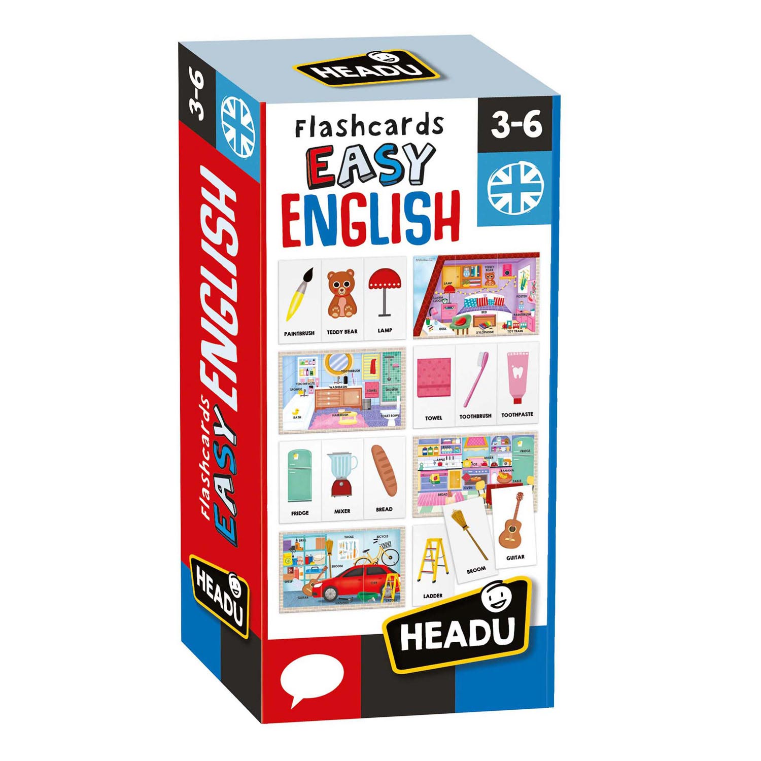 Headu Leerkaarten Easy English (EN)