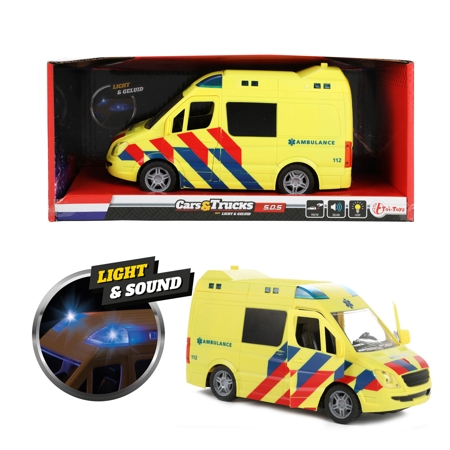 Ambulance met Licht en Geluid