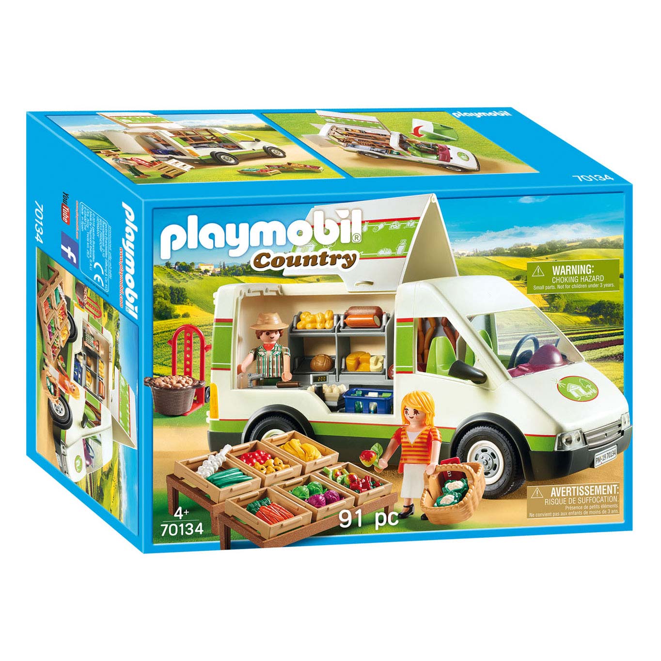 Playmobil 70134 Marktkraamwagen