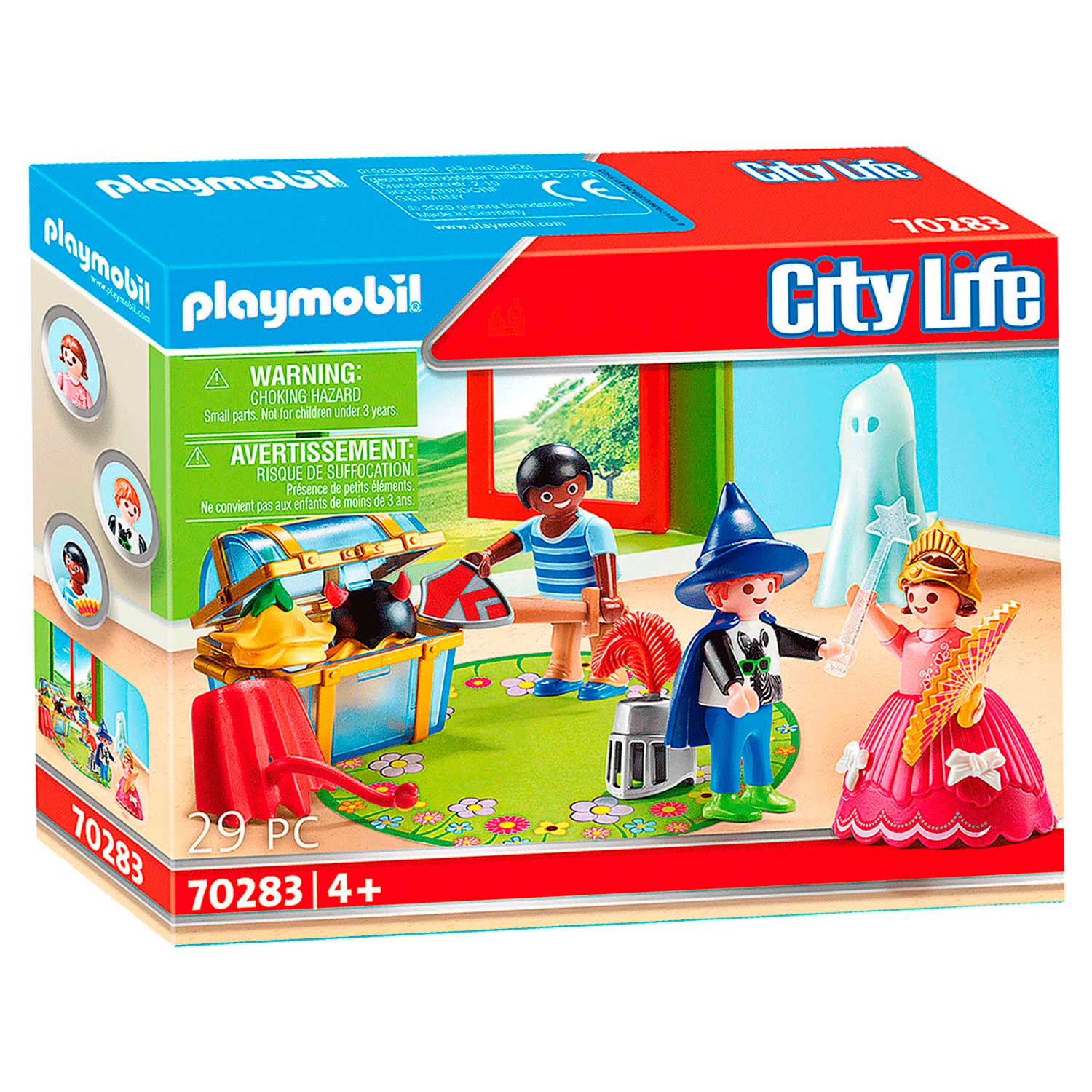 Playmobil City Life Kinderen met Verkleedkoffer - 70283