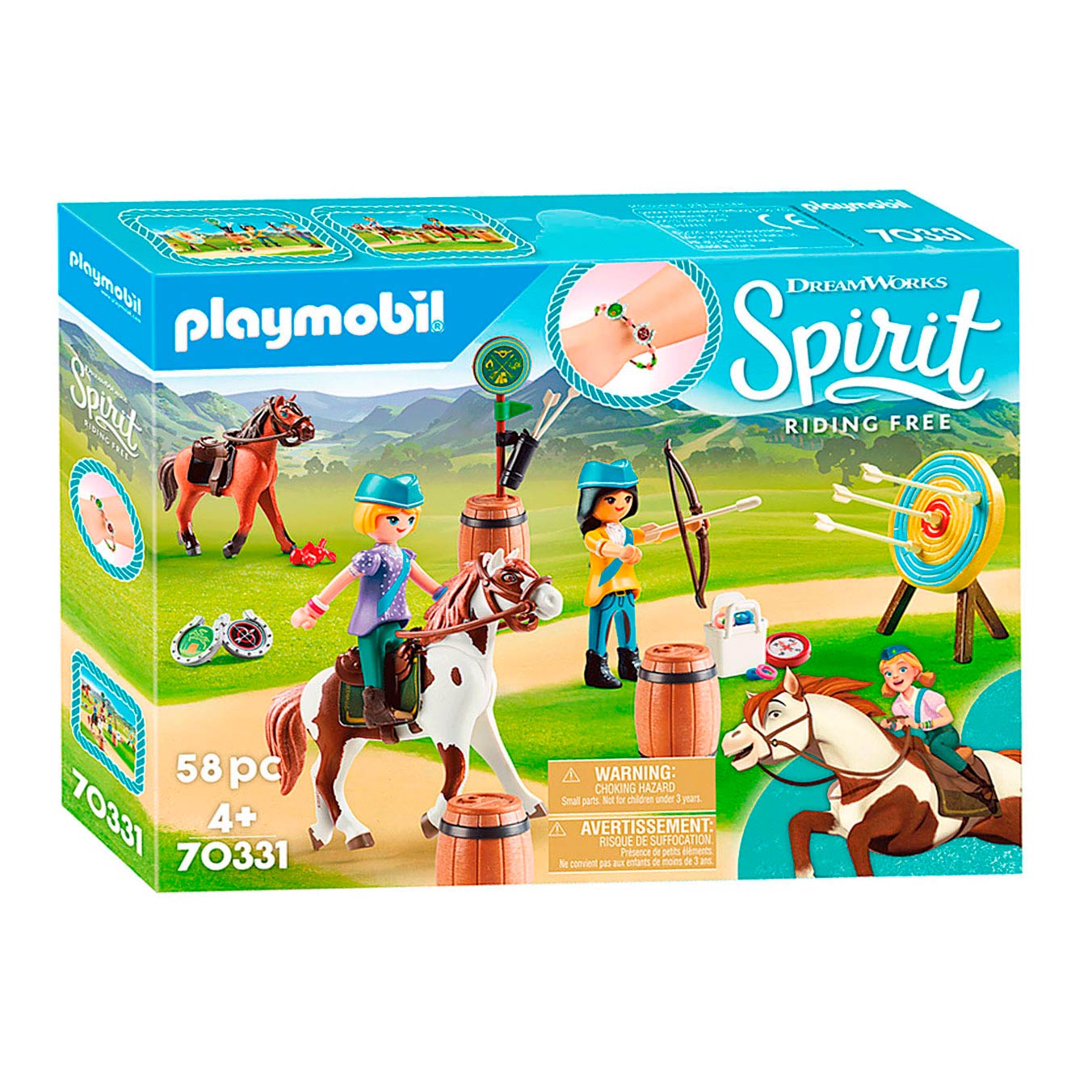 Playmobil Spirit 70331 Boogschutter te Paard