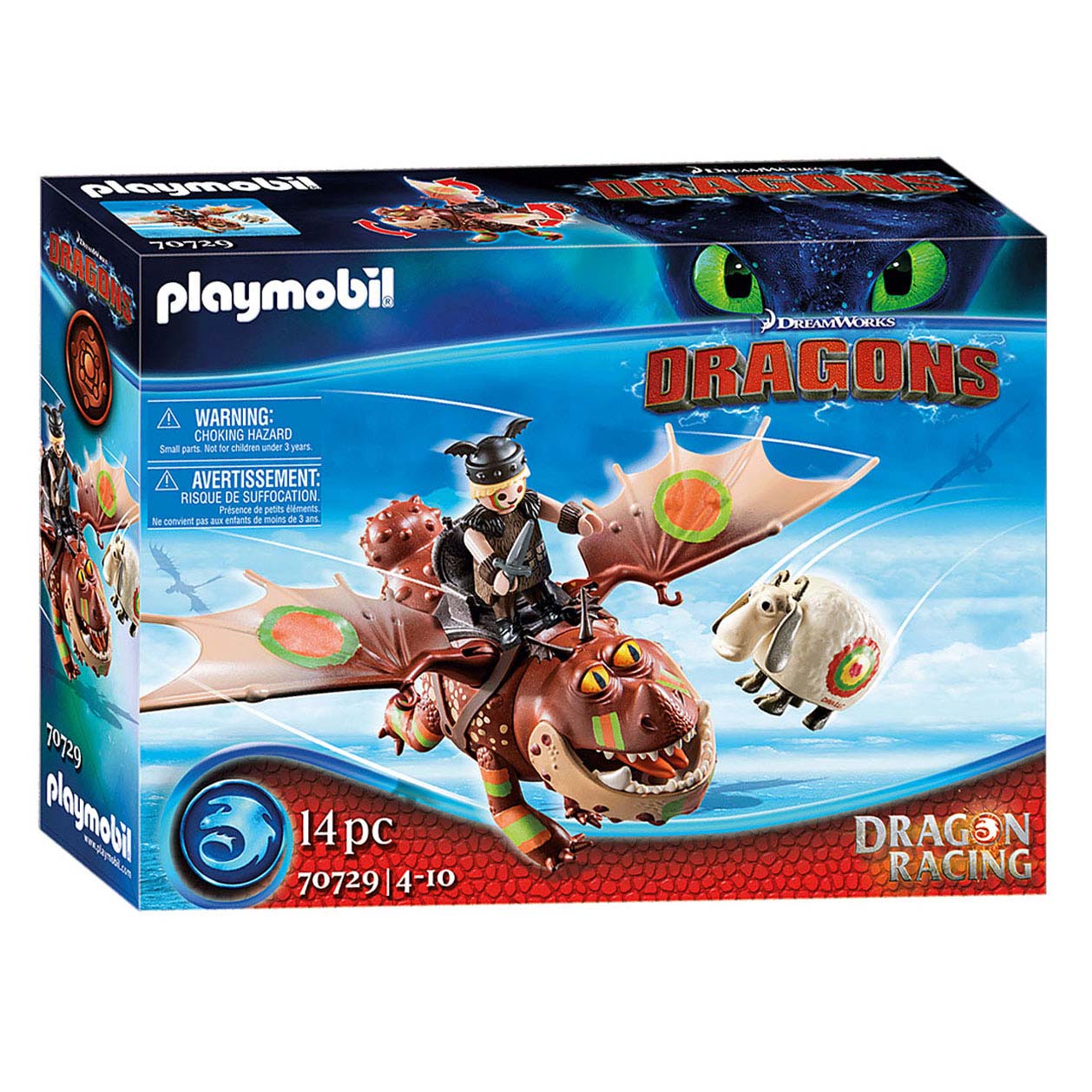 Playmobil Dragons 70729 Vissenpoot en Speknekje