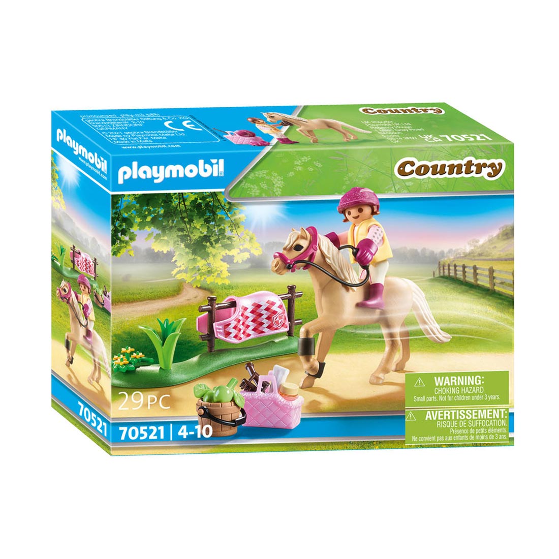 Playmobil 70521 Collectie Pony - Duitse rijpony