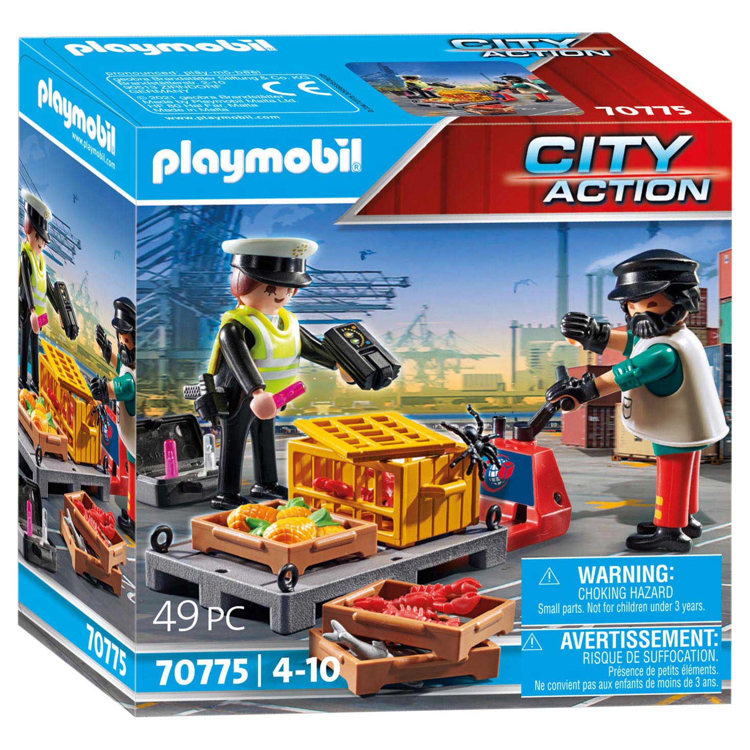 Playmobil City Action Douanecontrole - 70775