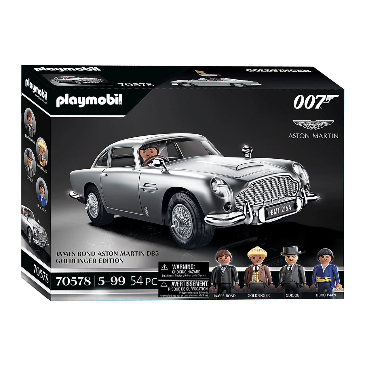 Playmobil 70578 James Bond Aston Martin DB5 - Goldfinger