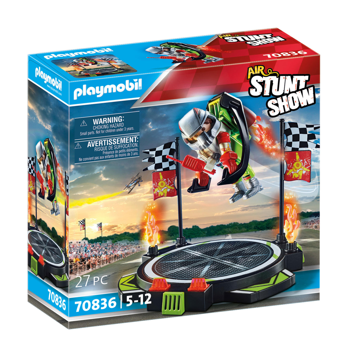 Playmobil Stuntshow Air Jetpack-vlieger - 70836