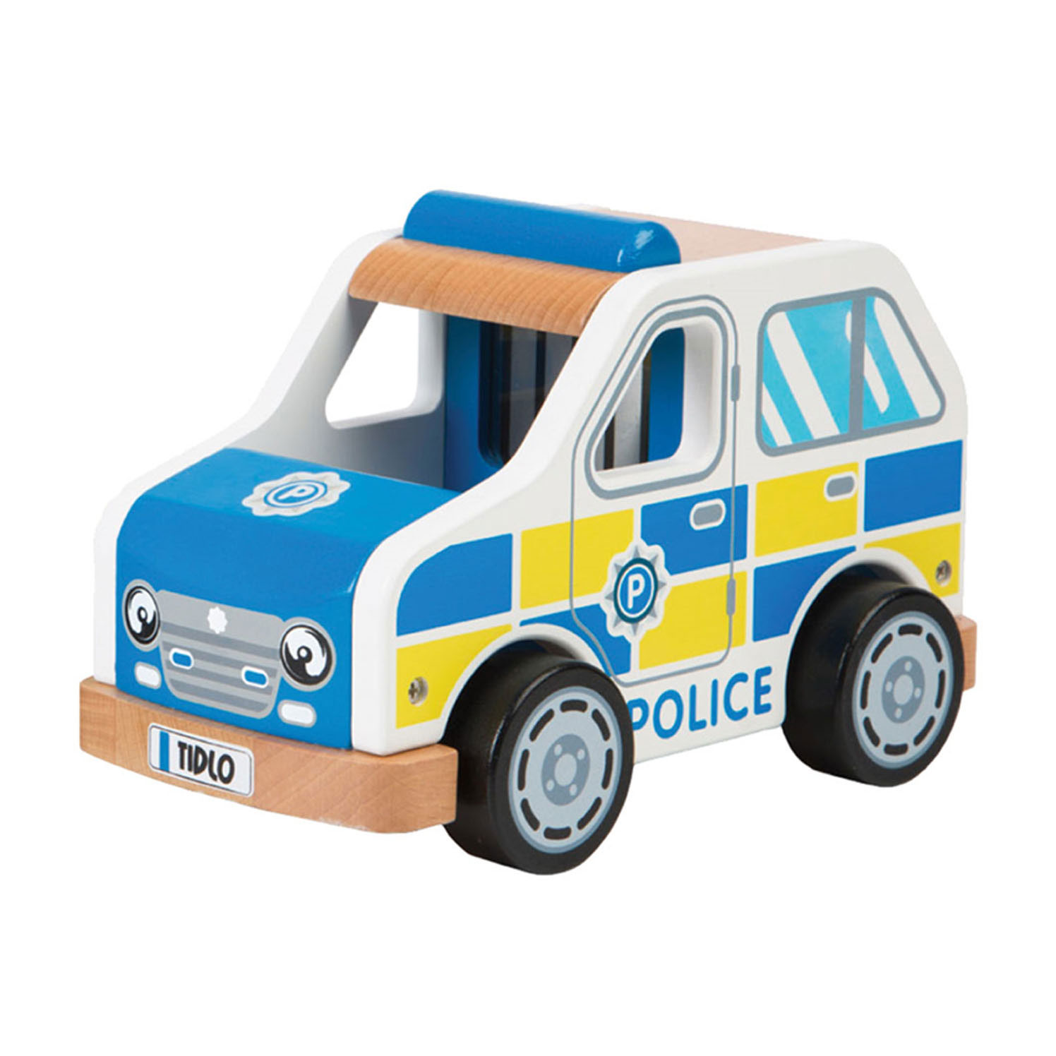 Houten Politieauto