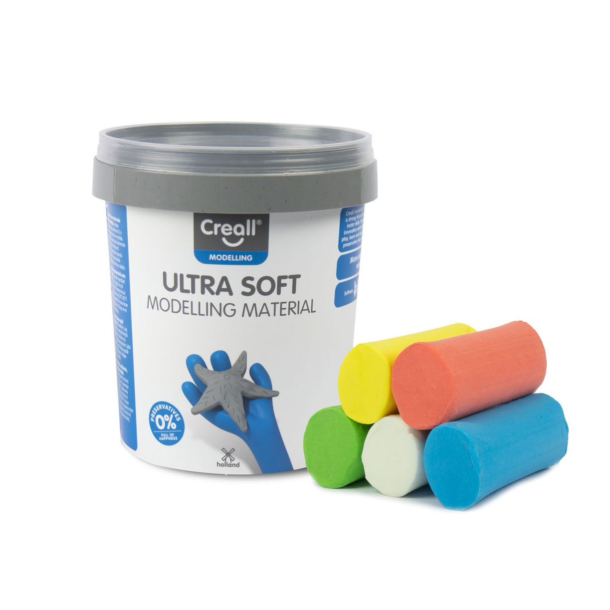 Creall Ultra Soft Klei Kleur, 300gr.
