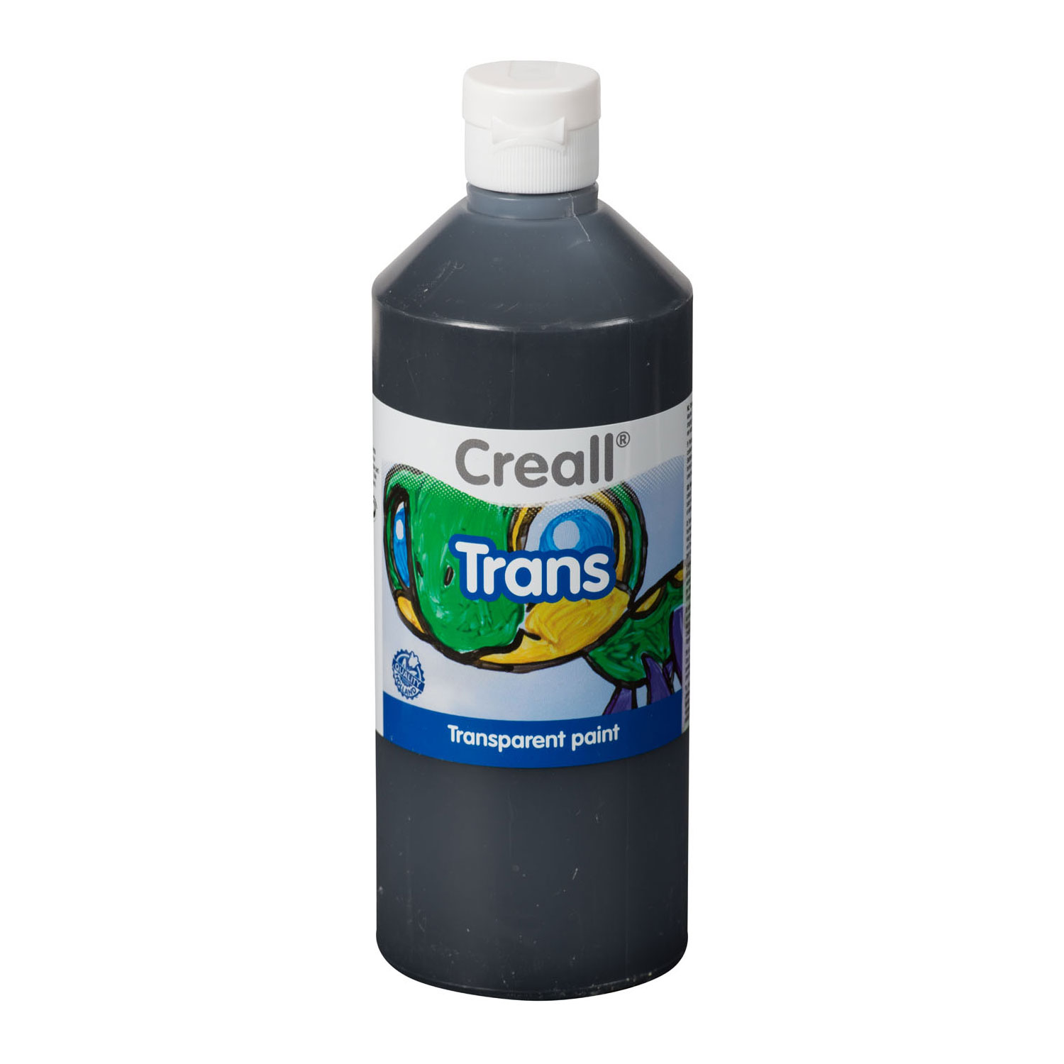 Creall Transparante Verf Zwart, 500ml