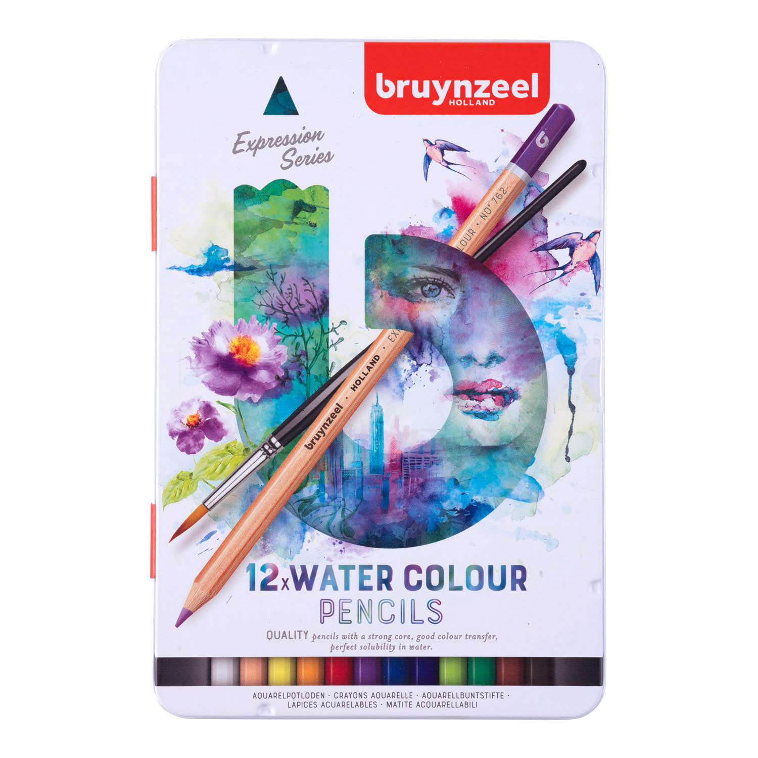 Bruynzeel Expression Aquarelpotloden, 12st. Bruynzeel Expression Aquarelpotloden, 12st.
