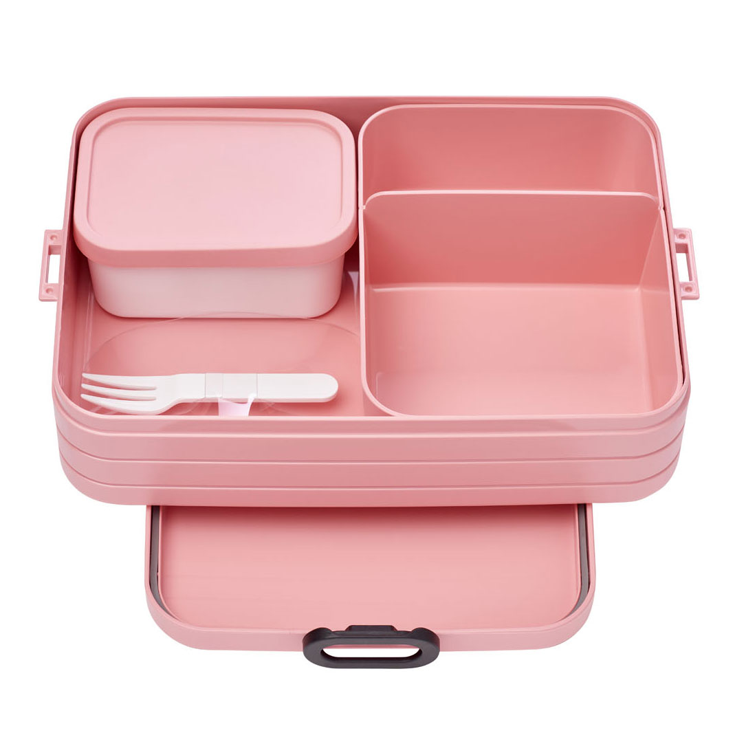 Mepal Bento Lunchbox Take a Break Large - Nordic Pink
