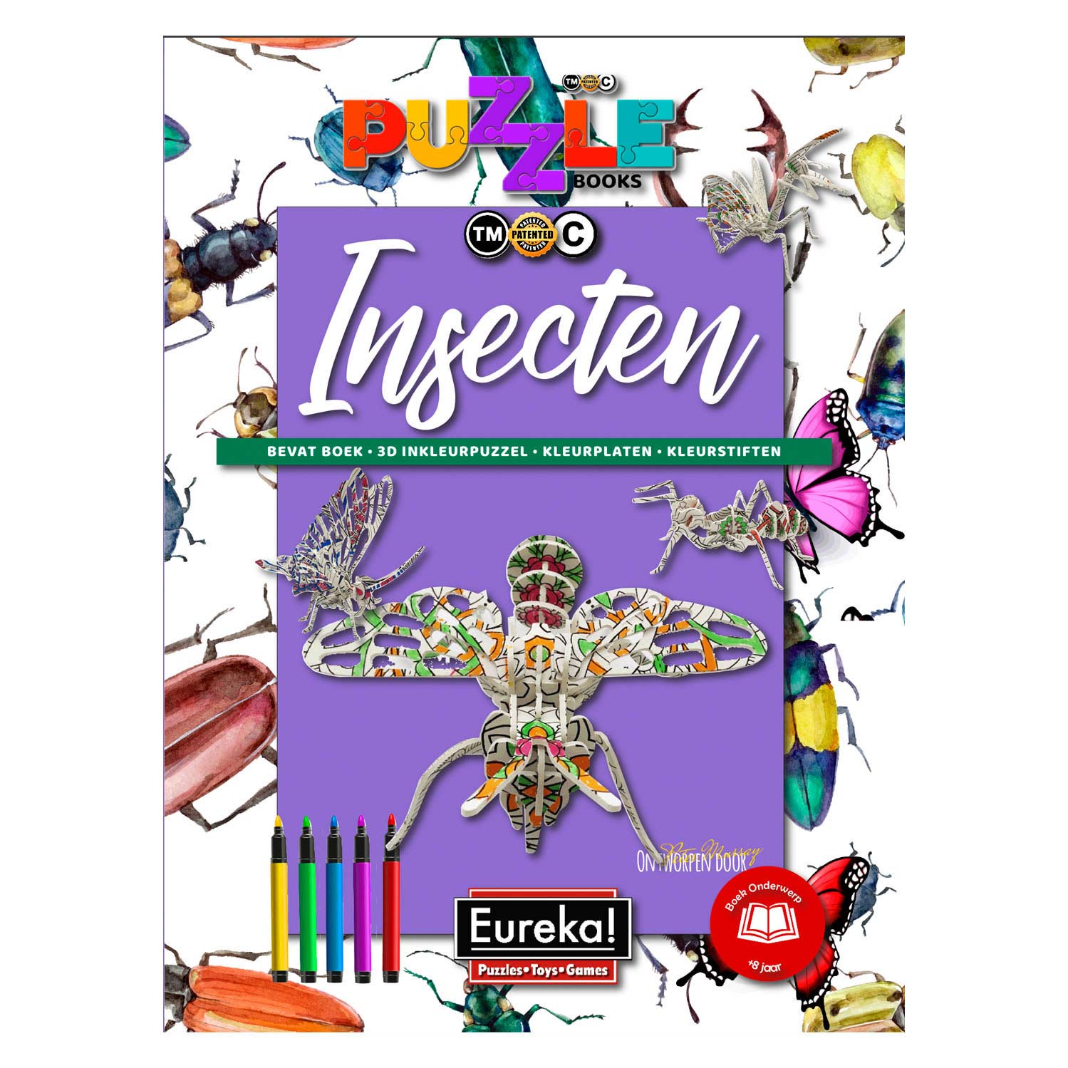 Eureka 3D Puzzel Books - Insecten