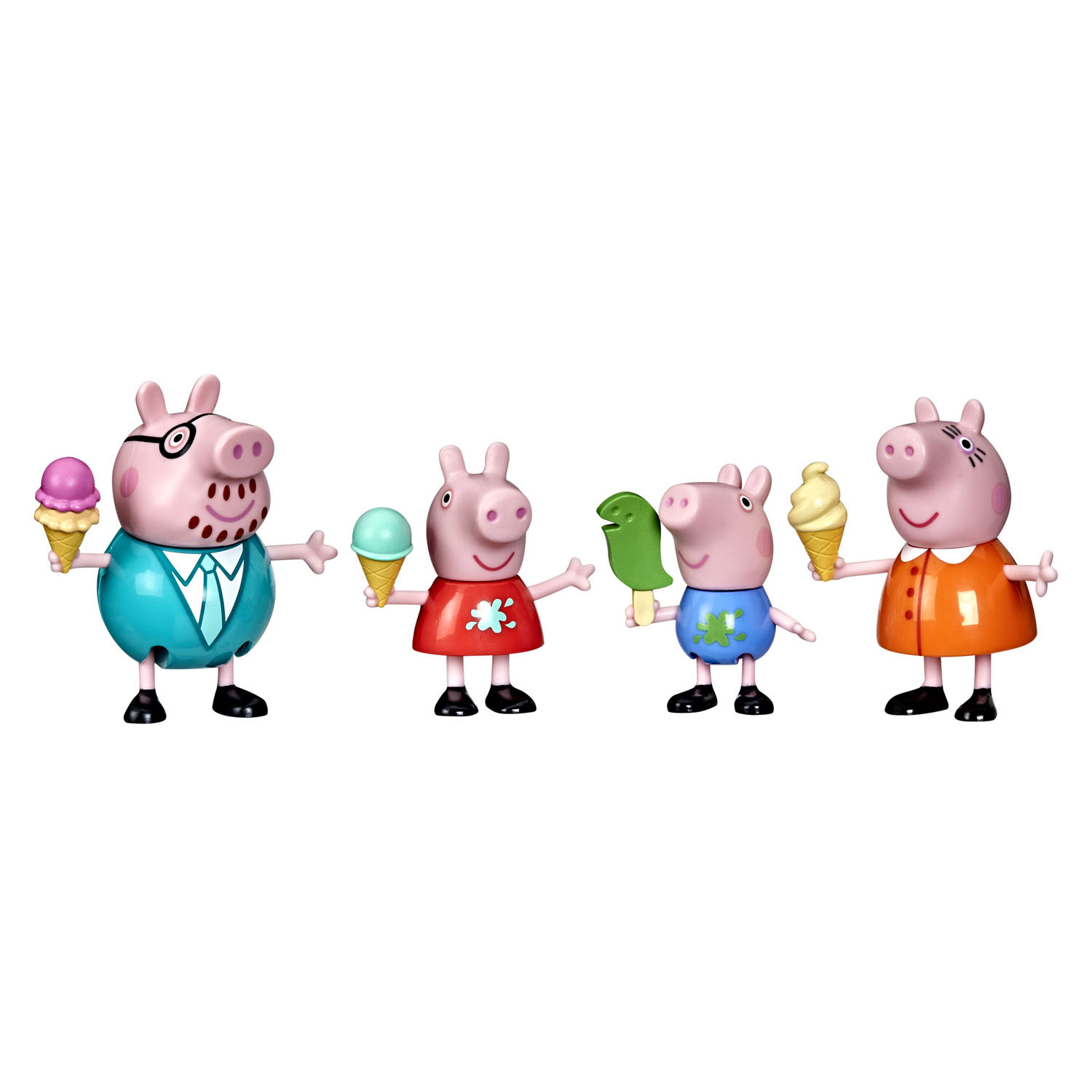Peppa Pig Peppa's Familie met IJsjes