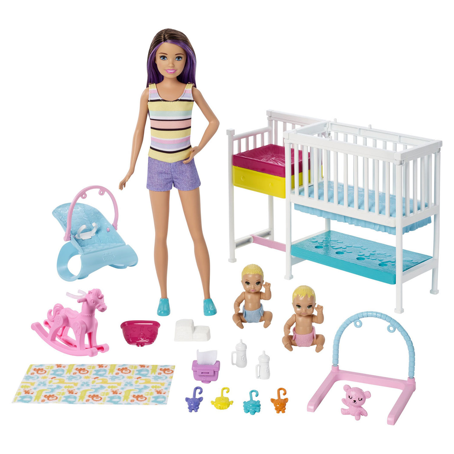Barbie Skipper - Kinderspeelkamer Speelset
