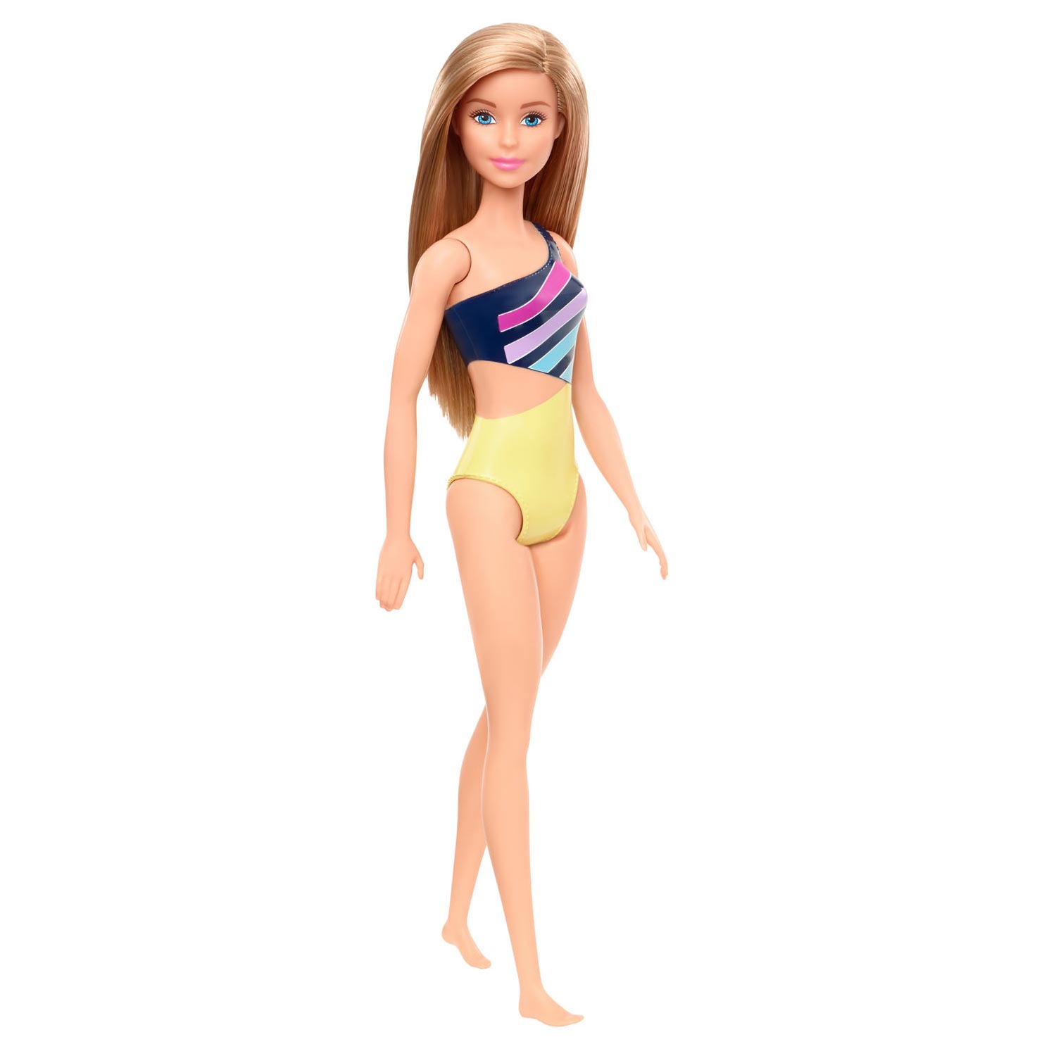 Barbiepop Beach Pop - Blond Haar met Badpak
