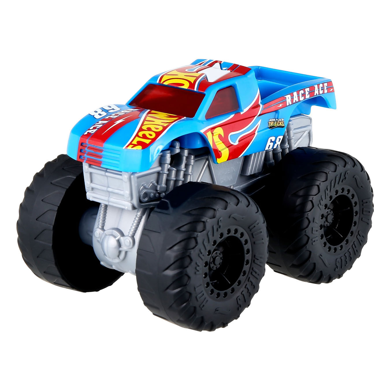 Hot Wheels Monster Trucks Roarin' Wreckers Race Ace 1:43