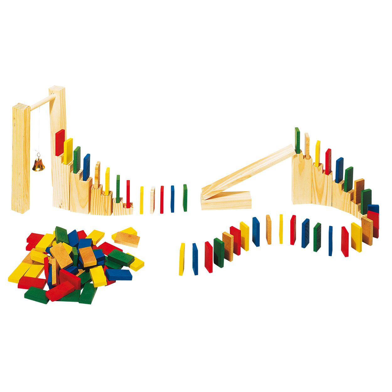 Domino Rally Hout, 250dlg