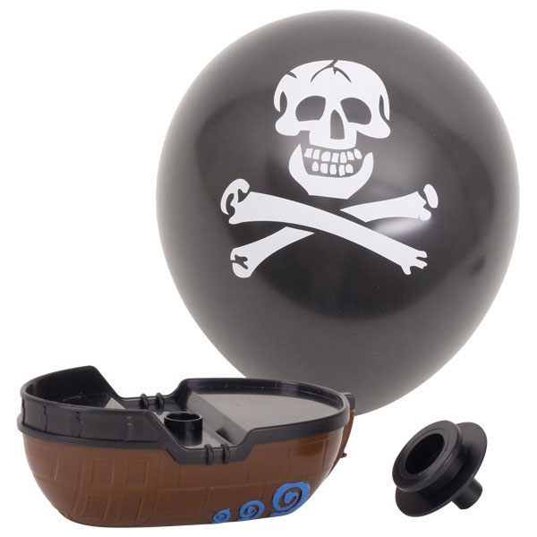 Ballon Boot Piraat