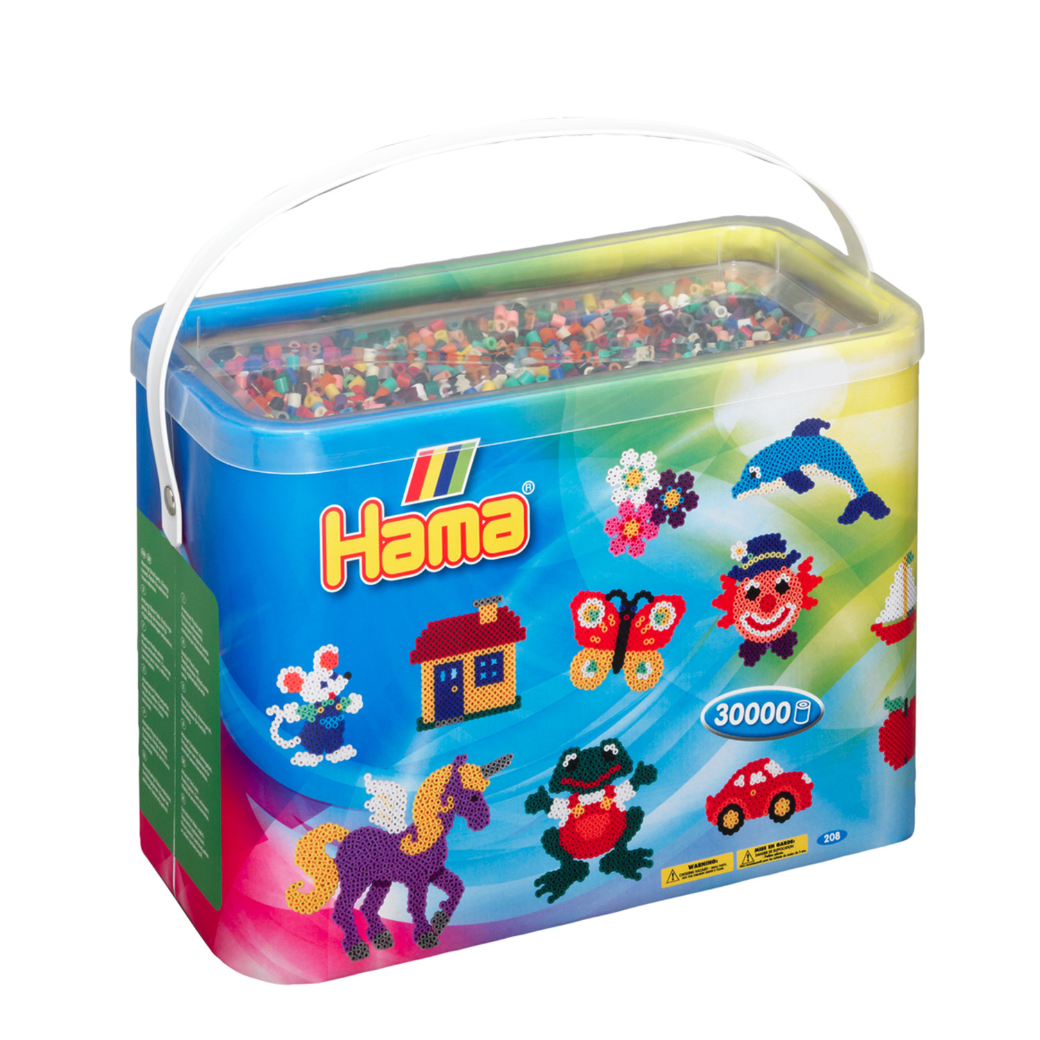 Hama Strijkkralen in Emmer - Mix (067), 30.000st. Hama Strijkkralen in Emmer - Mix (067), 30.000st.