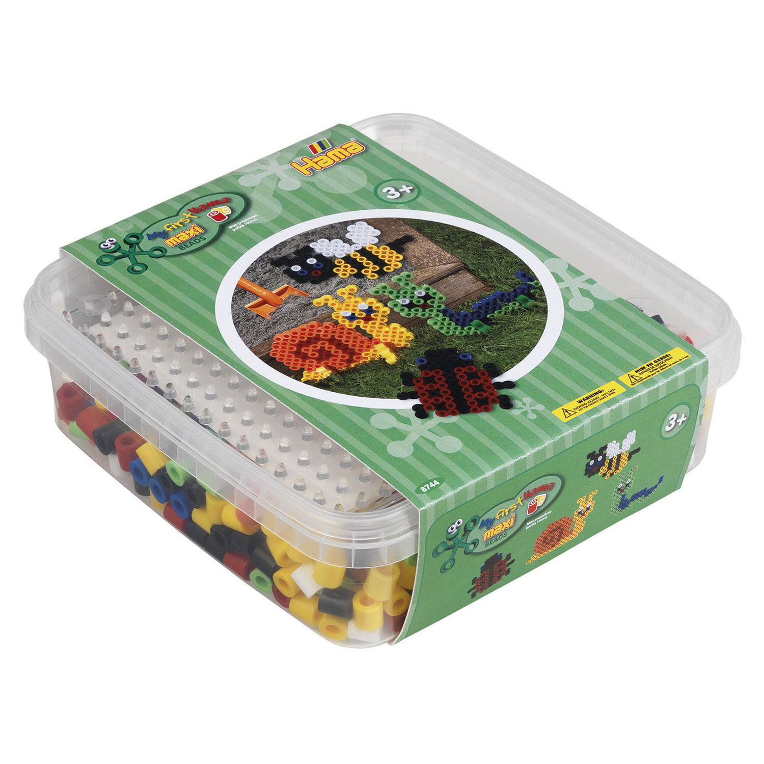 Hama Strijkkralenset Maxi in Box, 600st. Hama Strijkkralenset Maxi in Box, 600st.
