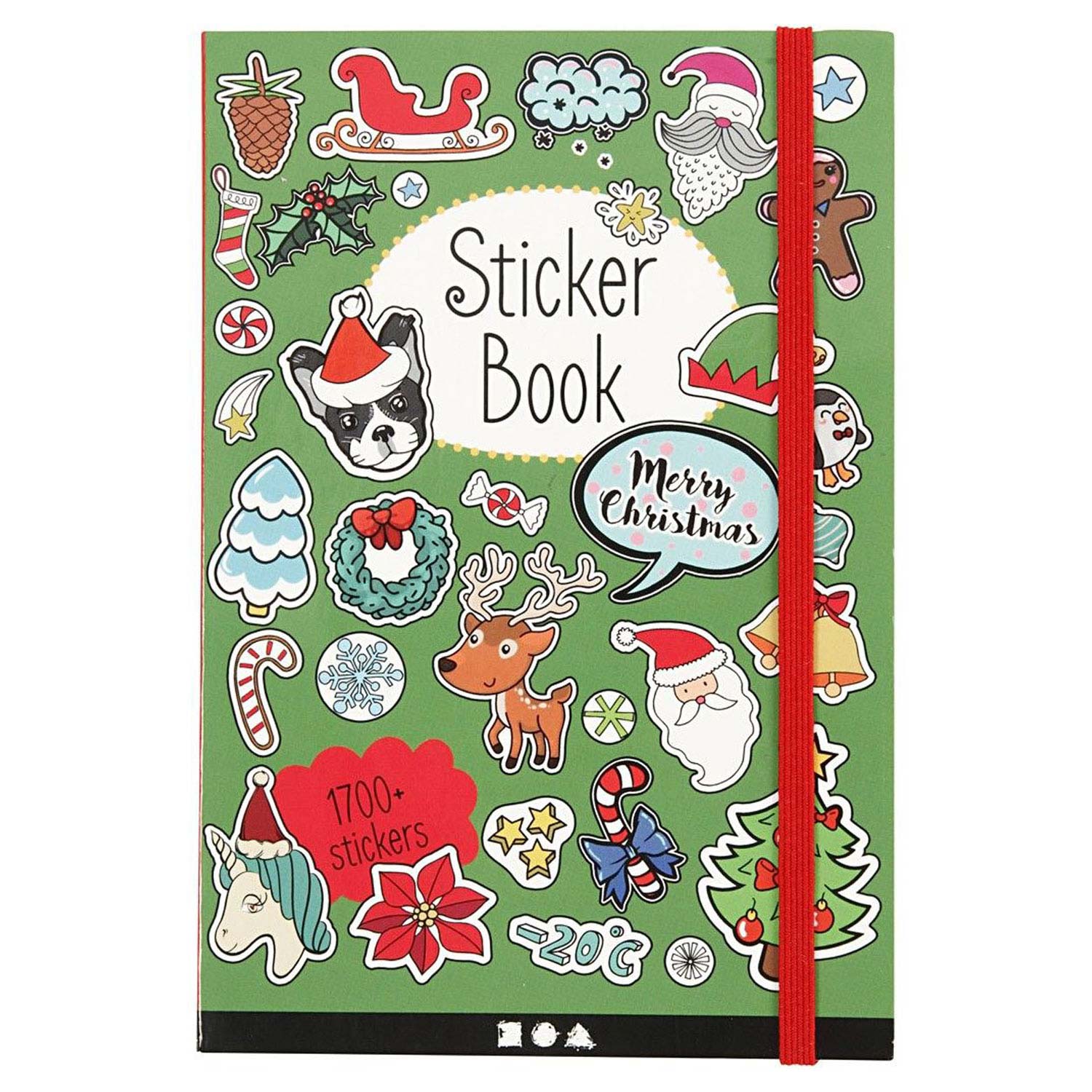Stickerboek Kerst
