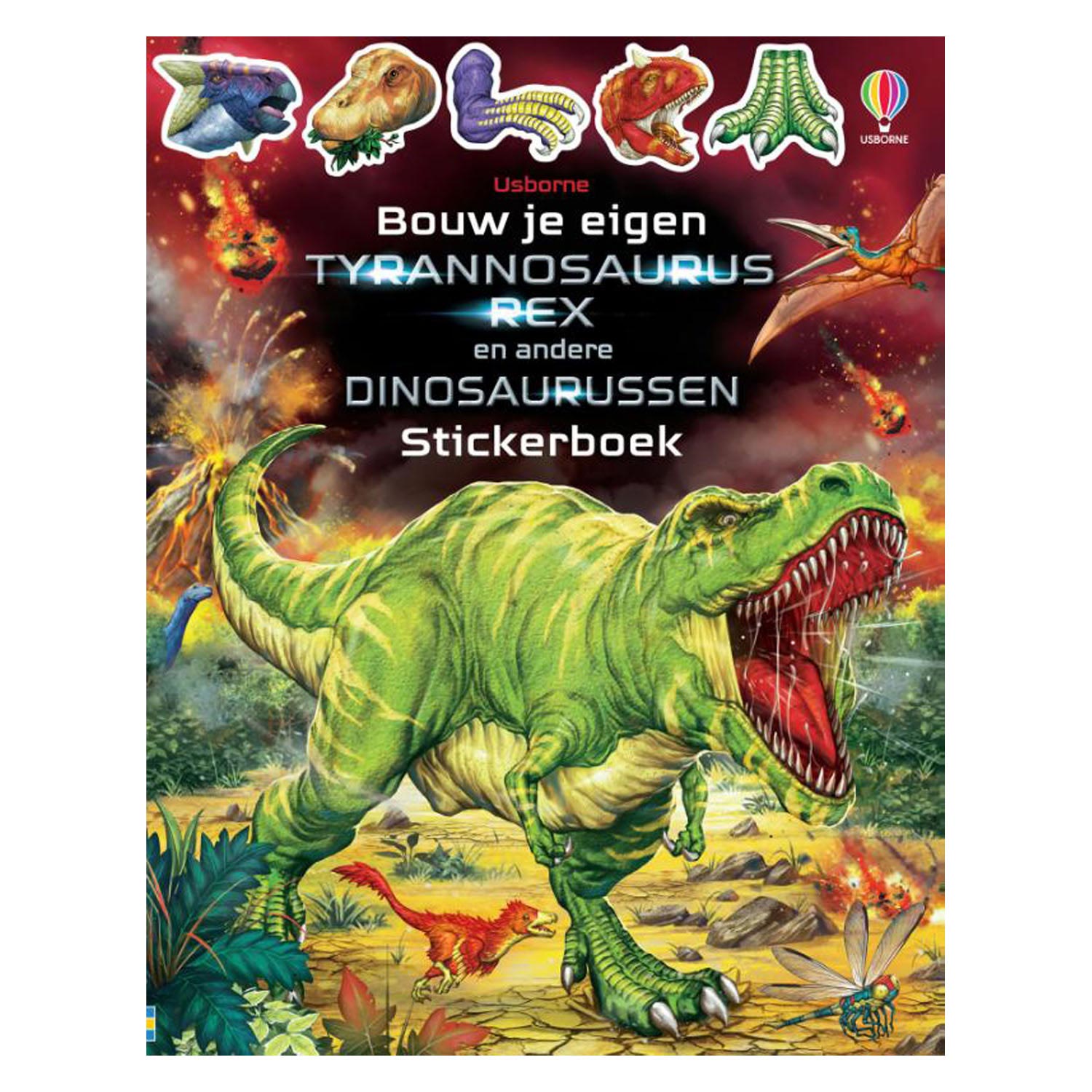 Bouw je eigen Tyrannosaurus Stickerboek